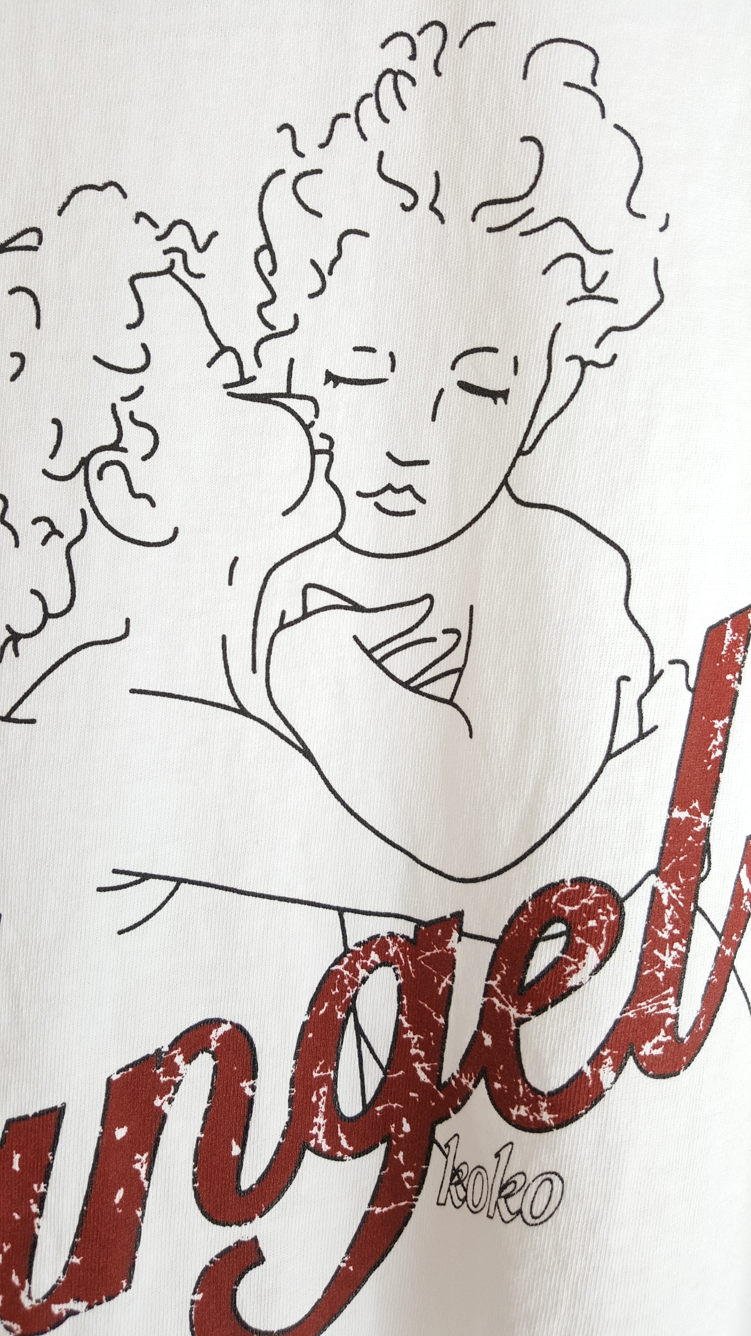 <b><p>Angel Letteri embroidy Short sleeves T-shi</p></b><b><p>エンジェル レタリング 刺繍 半袖 Tシャツ ガールフレンドコーディネート 断定</p></b><br /><br /><p align='center'>