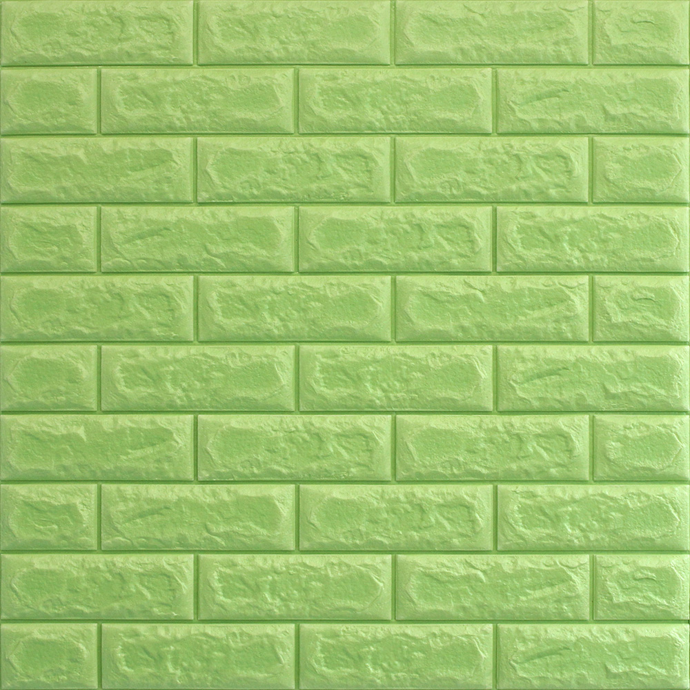 파벽돌 폼블럭 라이트그린 77x71cm - 상품 이미지
