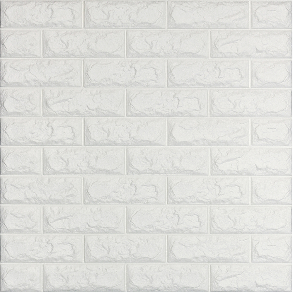 파벽돌 폼블럭 화이트 77x71cm - 상품 이미지