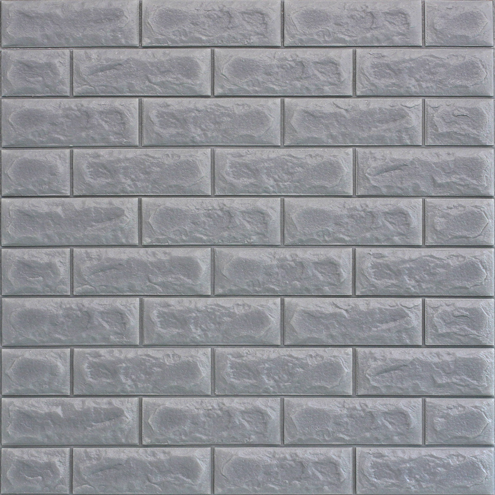 파벽돌 폼블럭 멜란지그레이 77x71cm - 상품 이미지