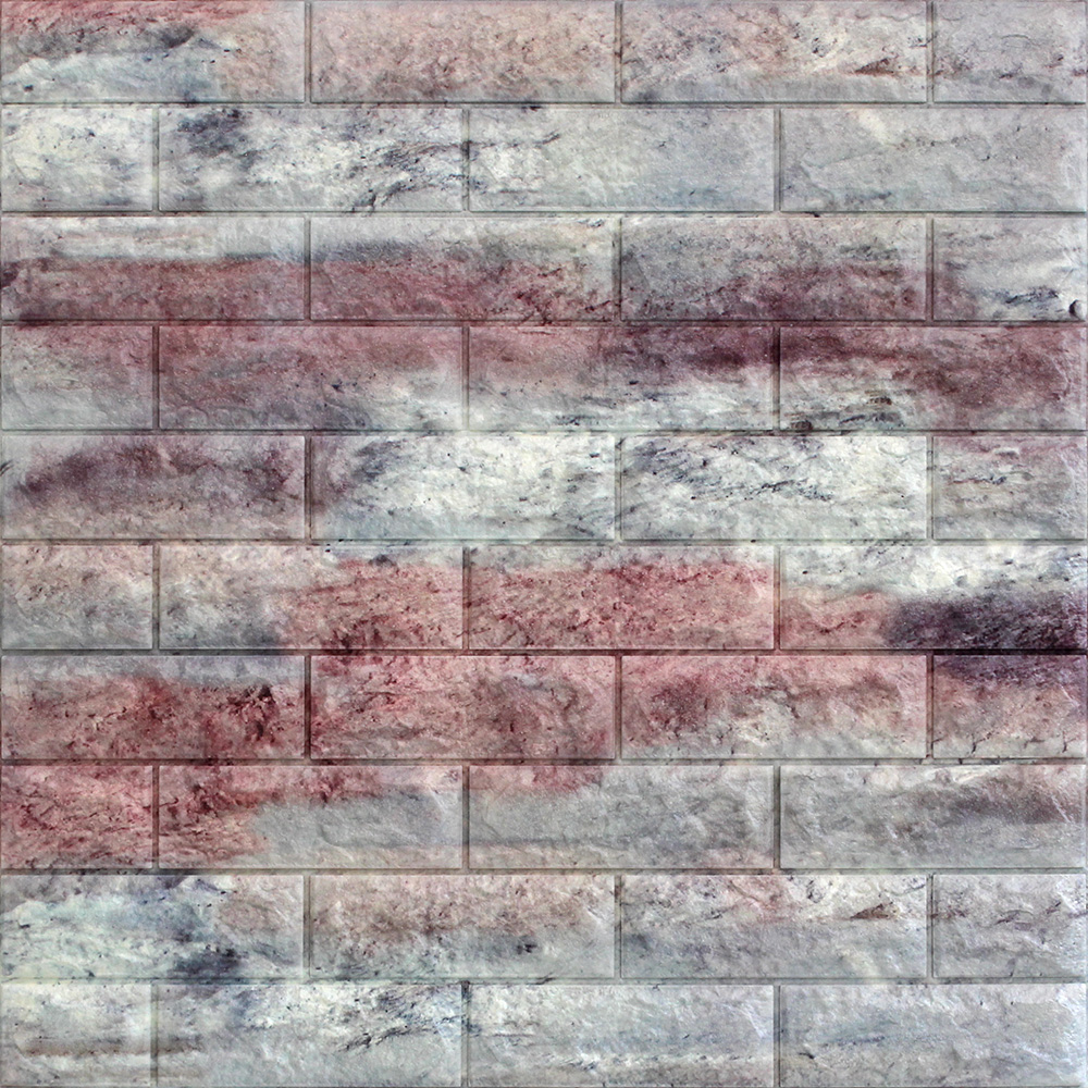 파벽돌 폼블럭 와인앤라이트 77x71cm - 상품 이미지