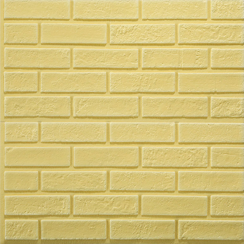 벽돌 폼블럭 파스텔옐로우 76X71cm - 상품 이미지