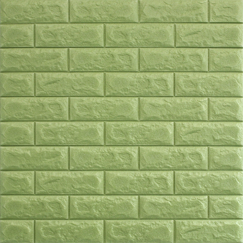 파벽돌 폼블럭 파스텔그린 77x71cm - 상품 이미지