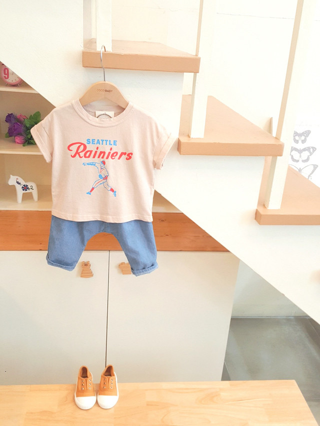 <b><p>Baseball Short sleeve 2col Cute t-shi Ly</p></b><b><p>ベースボール 半袖Tシャツ 2色 キュート かわいい ラブリーコーディネ 夏身上</p></b><br /><br /><p align='center'>