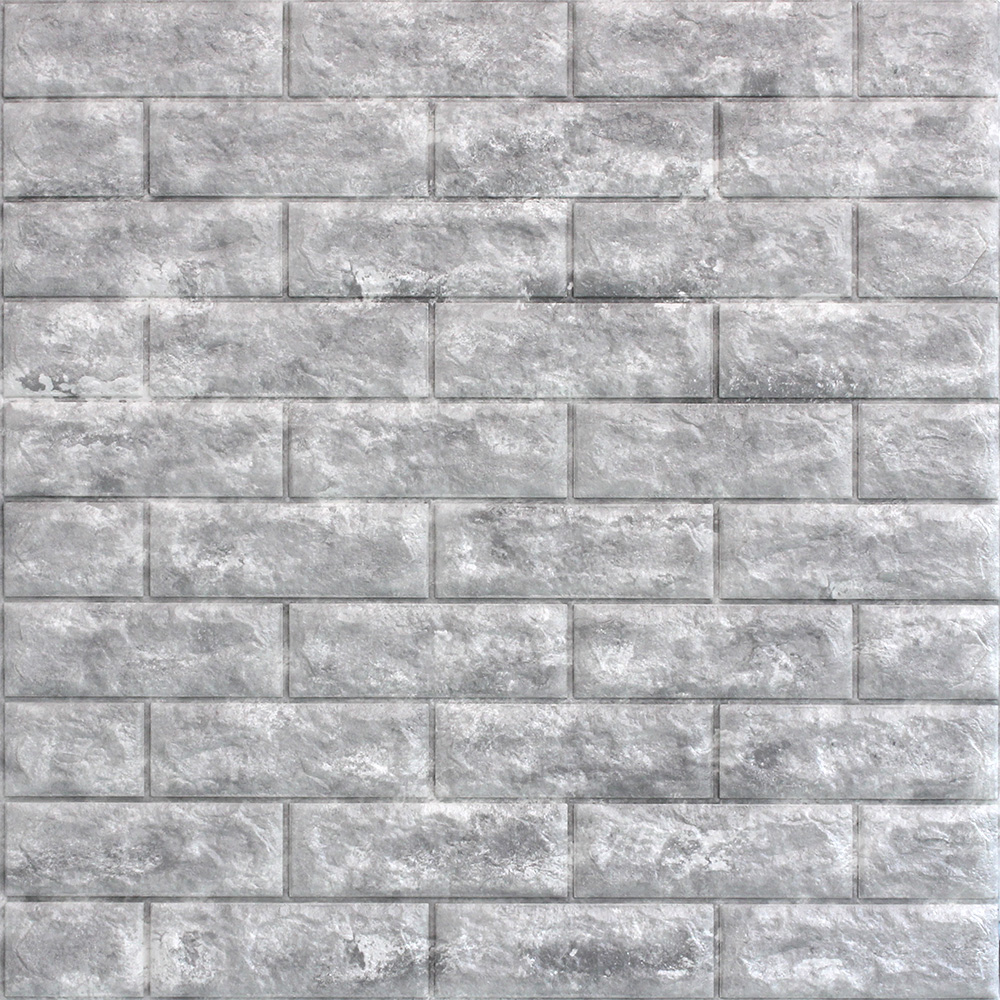 파벽돌 폼블럭 실버그레이 77x71cm - 상품 이미지