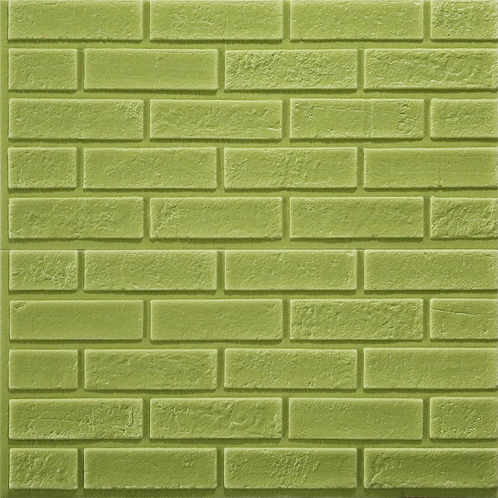 벽돌 폼블럭 파스텔그린 76X71cm - 상품 이미지
