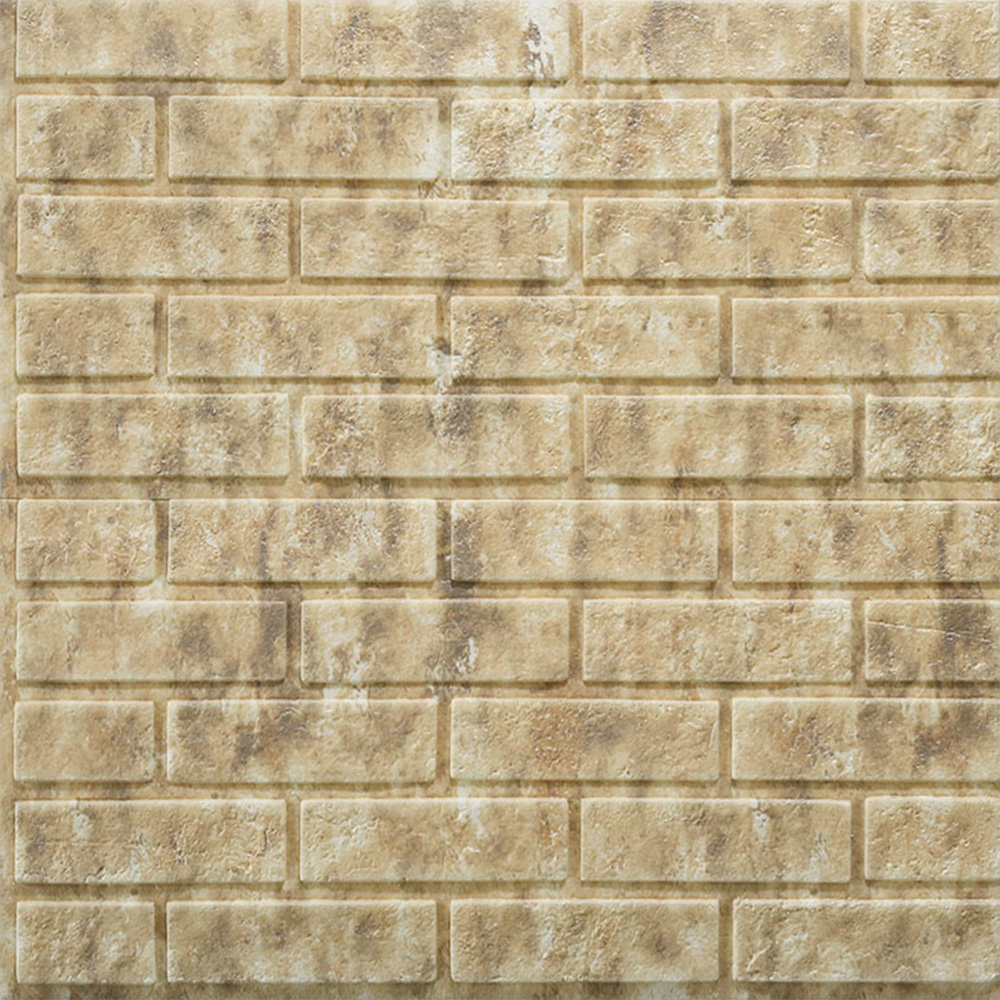 벽돌 폼블럭 스톤베이지 76X71cm - 상품 이미지