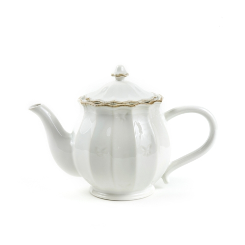 코스타노바 올리바 빈티지 수입 그릇 카페 디저트 / 1L, 티팟 화이트