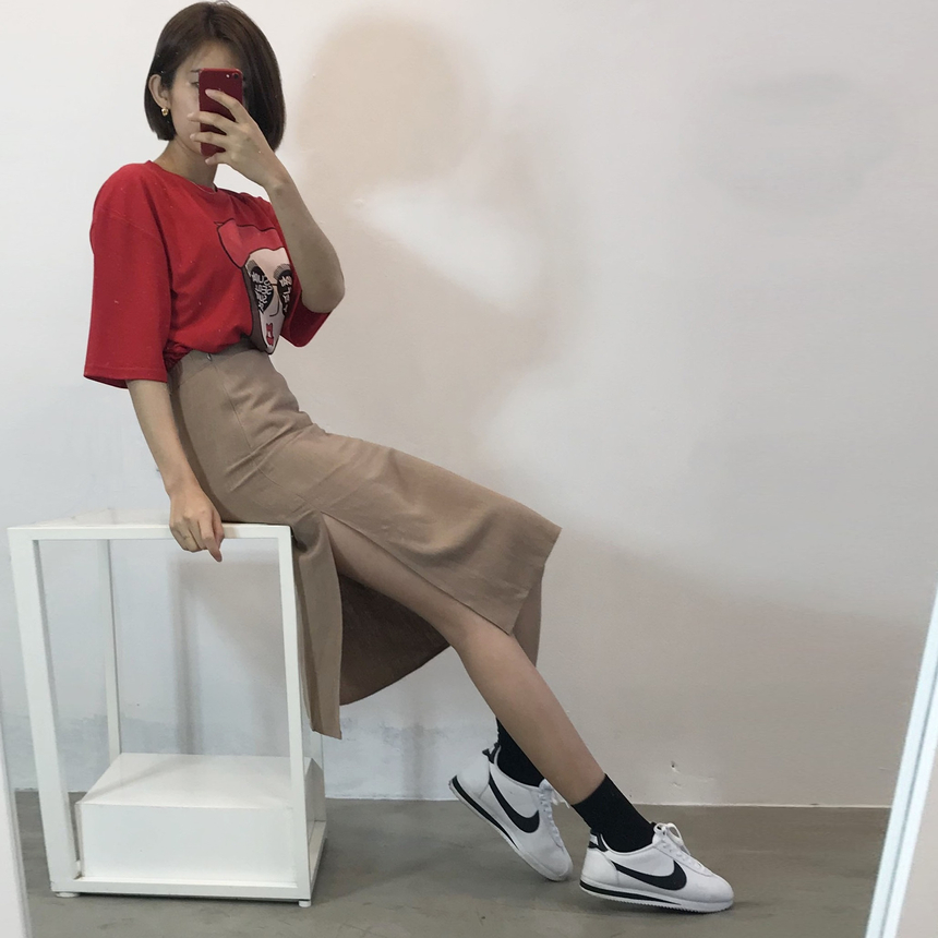 <b><p>touch cute face Printing Short sleeves T-shi</p></b><b><p>肌触り かわいい フェイス 印刷 半袖 Tシャツ ラウンド 珍しい コーディネート</p></b><br /><br /><p align='center'>