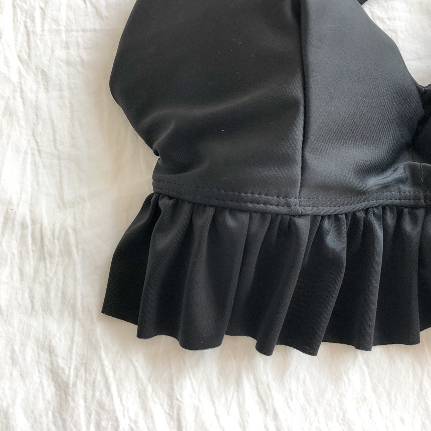 <b><p>Wongpom black Frill bikini</p></b><b><p>ワンポン ブラック フリル ビキニ</p></b><br /><br /><p align='center'>