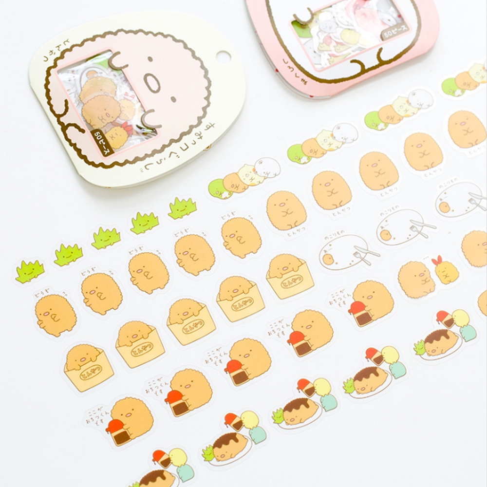 큐티캐릭터 팬시스티커 50p SET - 상세 이미지 3