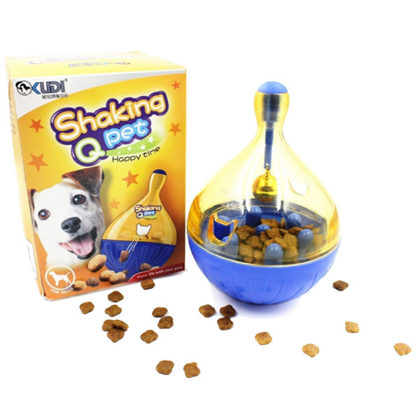 오뚜기 간식볼 벨 중형 강아지 고양이 장난감 노즈워크 아이큐 놀이 분리불안 해소