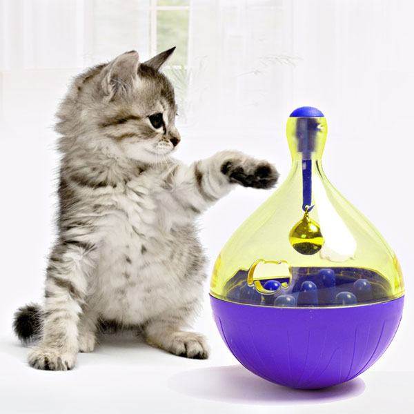 오뚜기 간식볼 벨 중형 강아지 고양이 장난감 노즈워크 아이큐 놀이 분리불안 해소