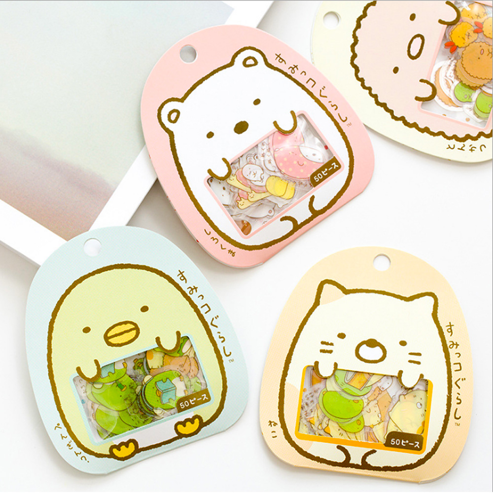 큐티캐릭터 팬시스티커 50p SET - 상세 이미지 2