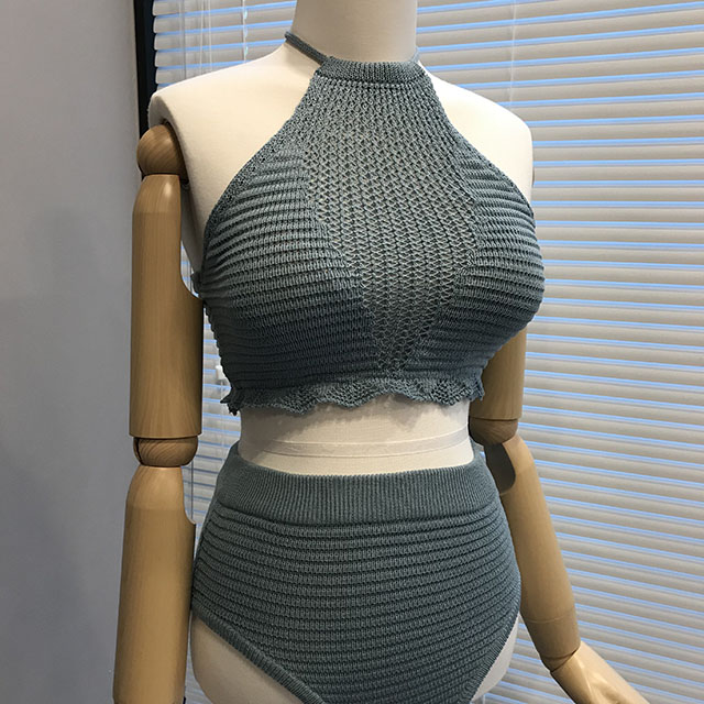 <b><p>neat See-through halter bikini sexy fem Advanced</p></b><b><p>ニット シースルーホルターネック ビキニ セク 女性らしい 高級 スタイル シンプルな</p></b><br /><br /><p align='center'>