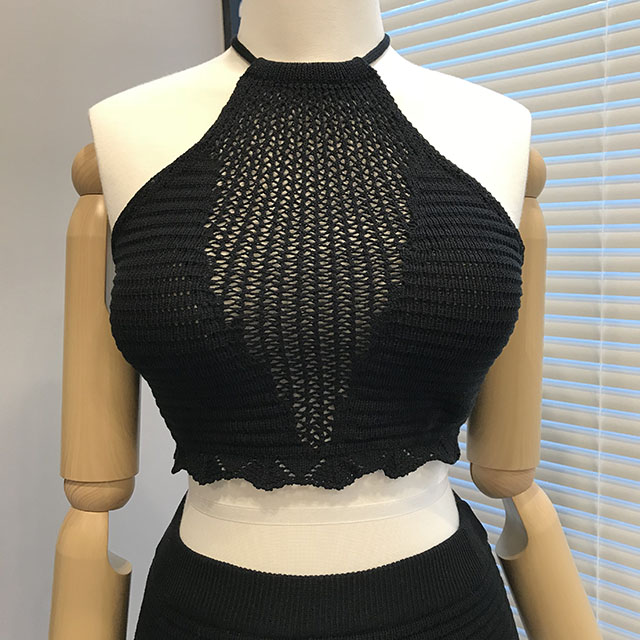 <b><p>neat See-through halter bikini sexy fem Advanced</p></b><b><p>ニット シースルーホルターネック ビキニ セク 女性らしい 高級 スタイル シンプルな</p></b><br /><br /><p align='center'>