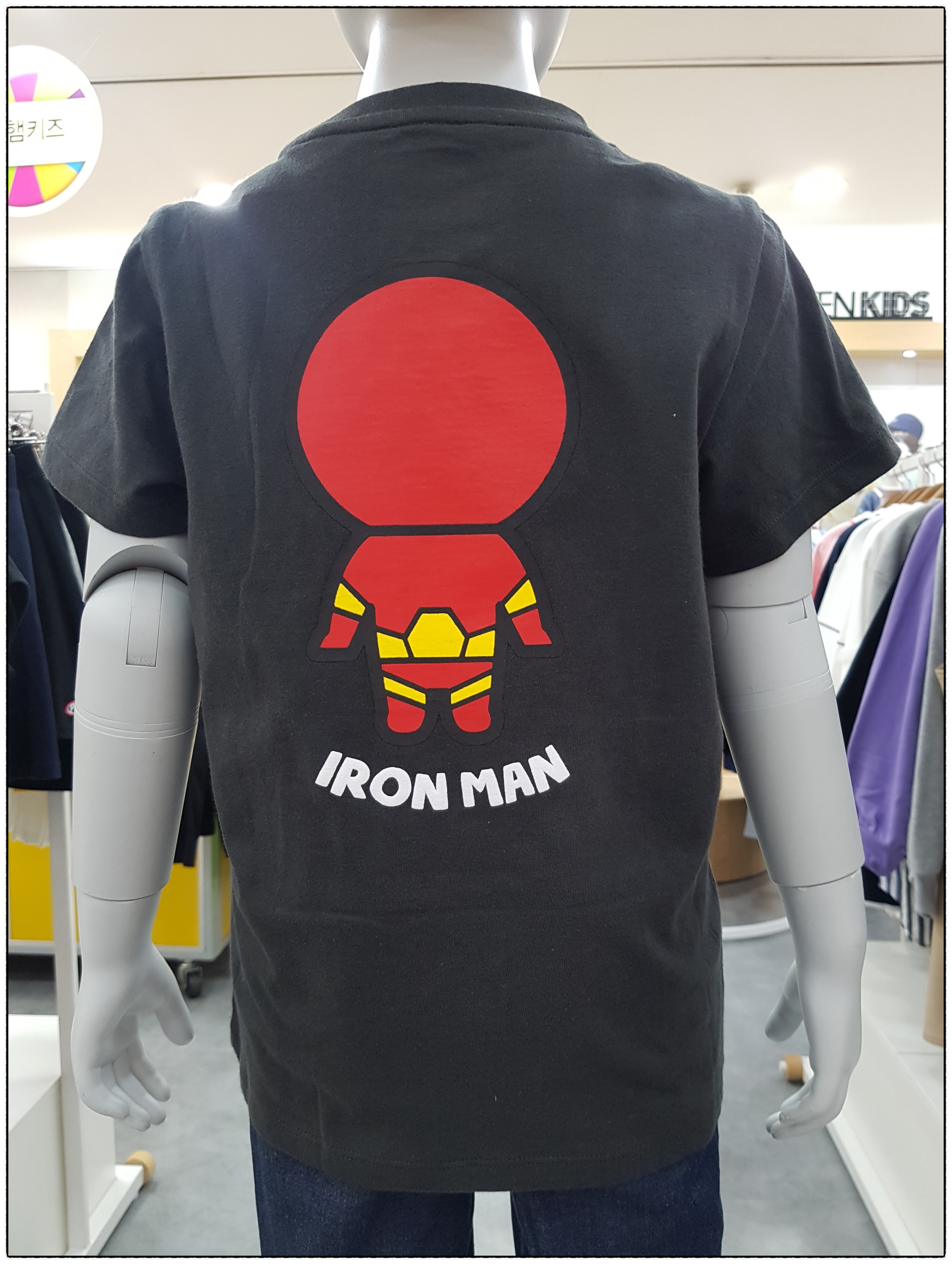 <b><p>Paulham Kids Ironman Short Sleeve Polo PKY2TR1220</p></b><b><p>ポルヘムキッズ アイアンマン 半袖Tシャツ PKY2TR1220 日常コーディネートルック</p></b><br /><br /><p align='center'>