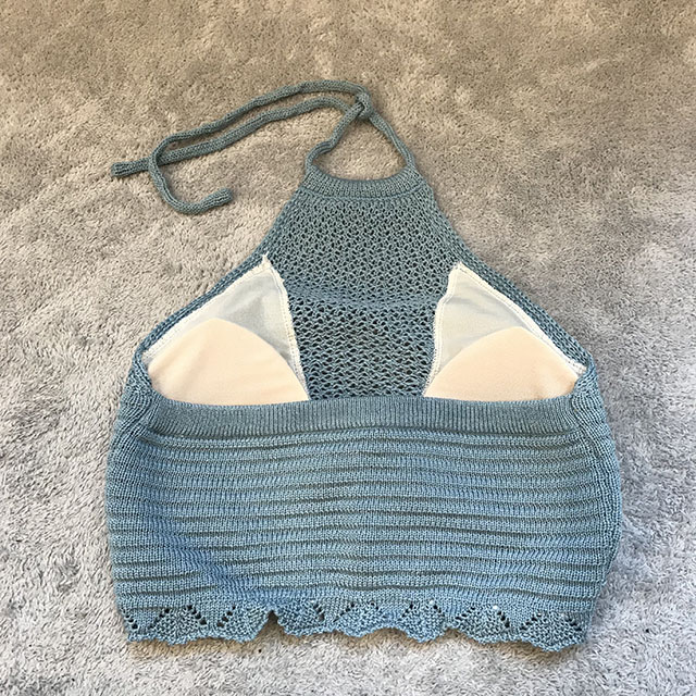 <b><p>neat See-through halter bikini sexy fem Advanced</p></b><b><p>ニット シースルーホルターネック ビキニ セク 女性らしい 高級 スタイル シンプルな</p></b><br /><br /><p align='center'>