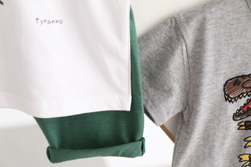 <b><p>Summer Specials Tyranno Top bottom set Baby</p></b><b><p>夏バーゲン ティラノ 上下セット 幼 ドアセンボク 登院スーツ</p></b><br /><br /><p align='center'>