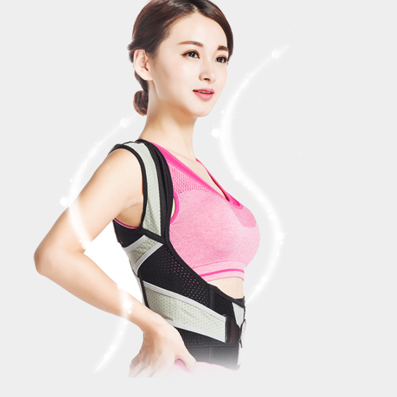 바른자세교정밴드 어깨 허리 굽은등 보정 스트레칭 M - 상세 이미지 4