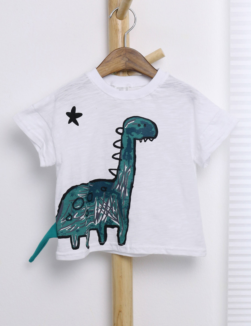 <b><p>Dinosaur tail A boy and girl Nsery clothes</p></b><b><p>恐竜の尾 残っサンハボク 保育園の服 有セット 幼児スウェ 赤ちゃん Tシャツ</p></b><br /><br /><p align='center'>