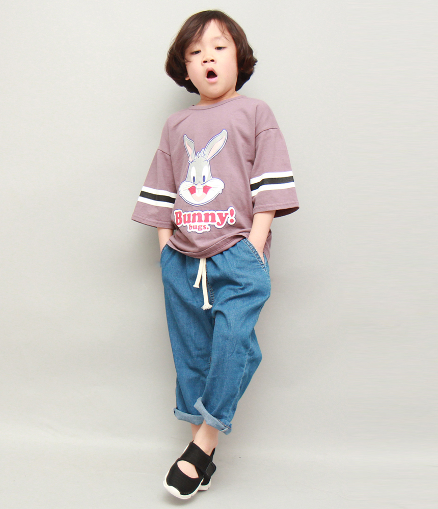 <b><p>Bunny 7 T-shirt 2 colors</p></b><b><p>バニー7部シャツ 2 色</p></b><br /><br /><p align='center'>