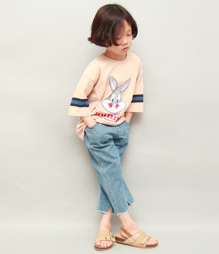 <b><p>Bunny 7 T-shirt 2 colors</p></b><b><p>バニー7部シャツ 2 色</p></b><br /><br /><p align='center'>