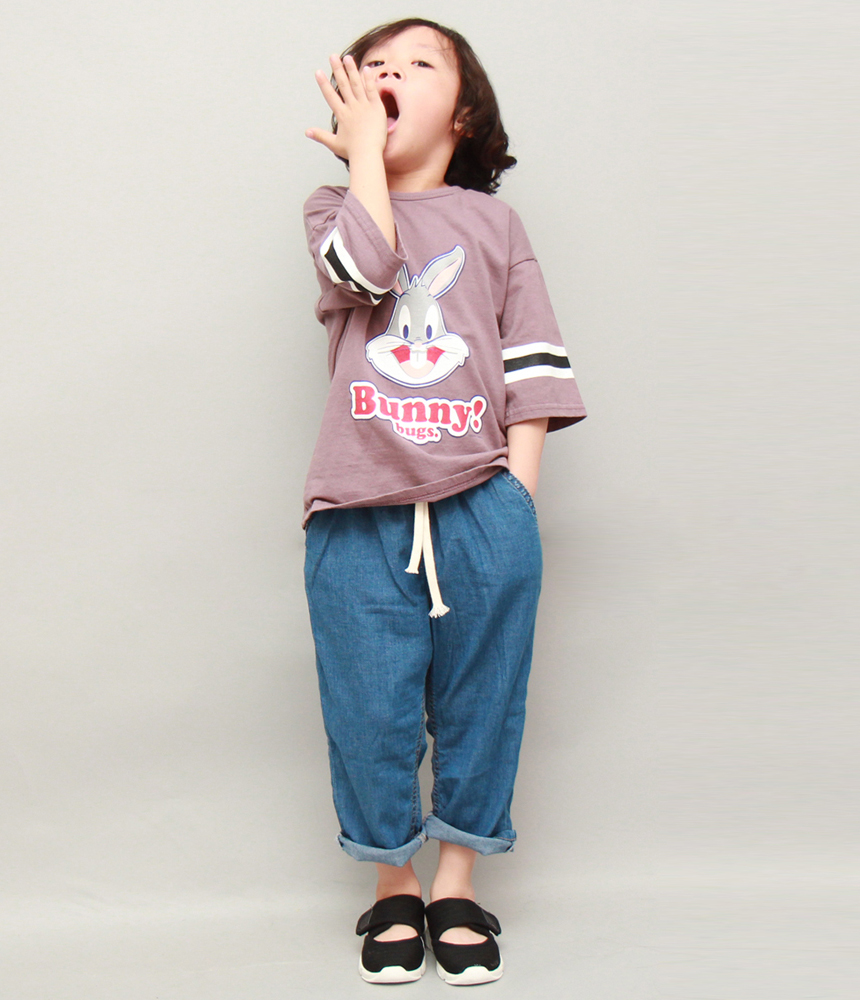 <b><p>Bunny 7 T-shirt 2 colors</p></b><b><p>バニー7部シャツ 2 色</p></b><br /><br /><p align='center'>