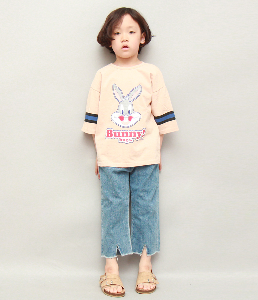 <b><p>Bunny 7 T-shirt 2 colors</p></b><b><p>バニー7部シャツ 2 色</p></b><br /><br /><p align='center'>