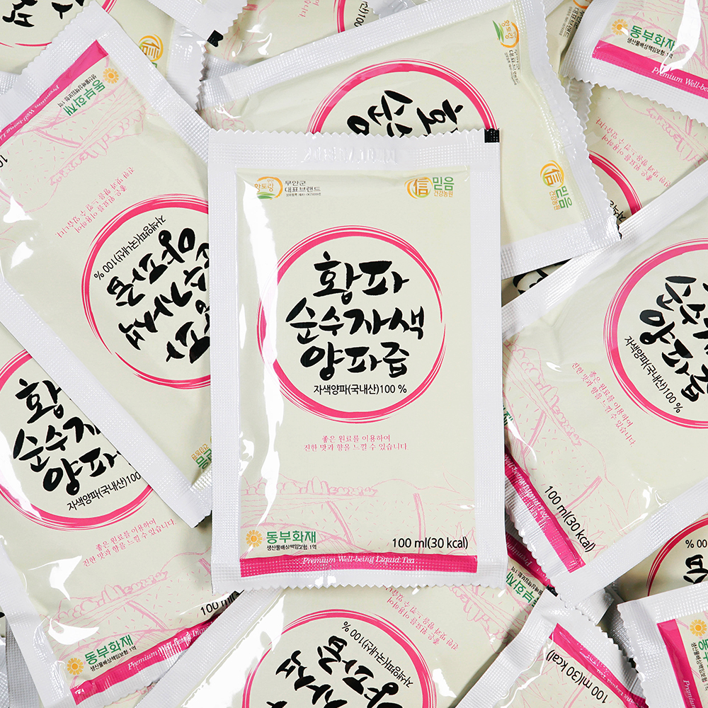 전남 무안 자색 빨간양파즙 적양파즙 60포 - 상세 이미지 2