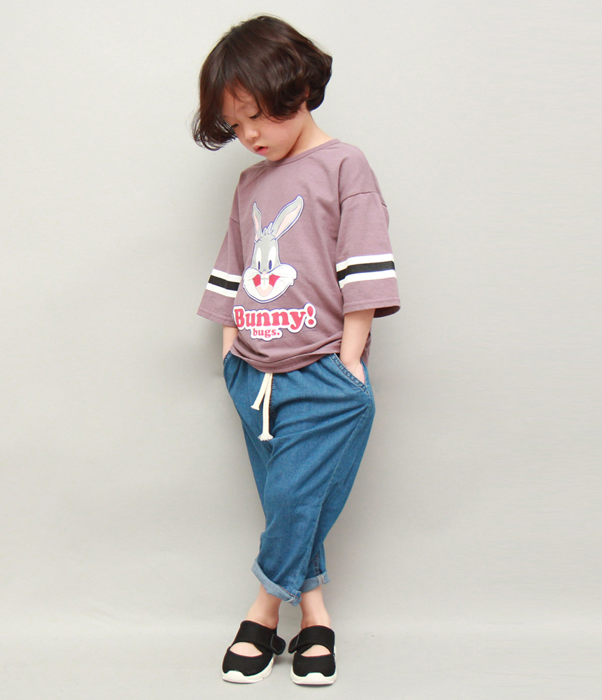 <b><p>Bunny 7 T-shirt 2 colors</p></b><b><p>バニー7部シャツ 2 色</p></b><br /><br /><p align='center'>