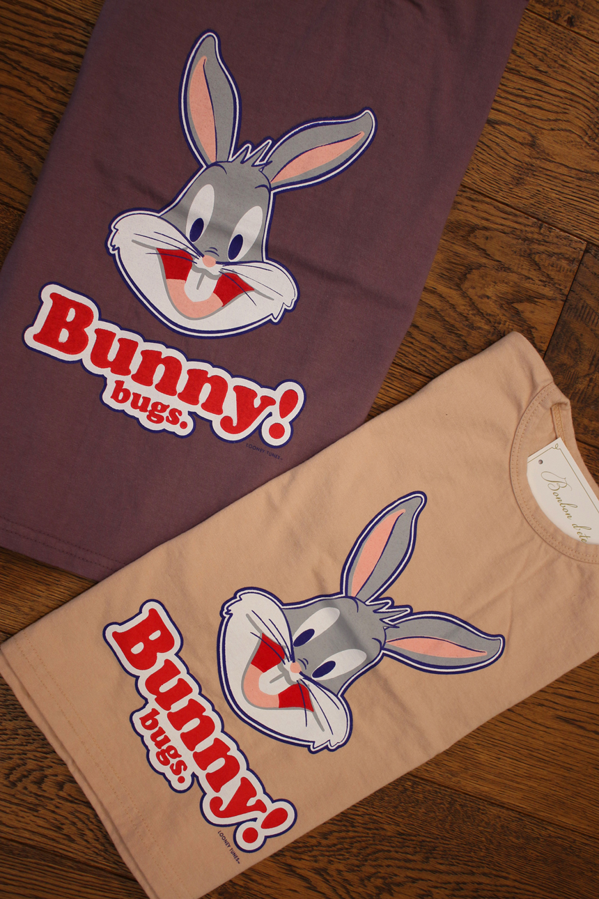 <b><p>Bunny 7 T-shirt 2 colors</p></b><b><p>バニー7部シャツ 2 色</p></b><br /><br /><p align='center'>