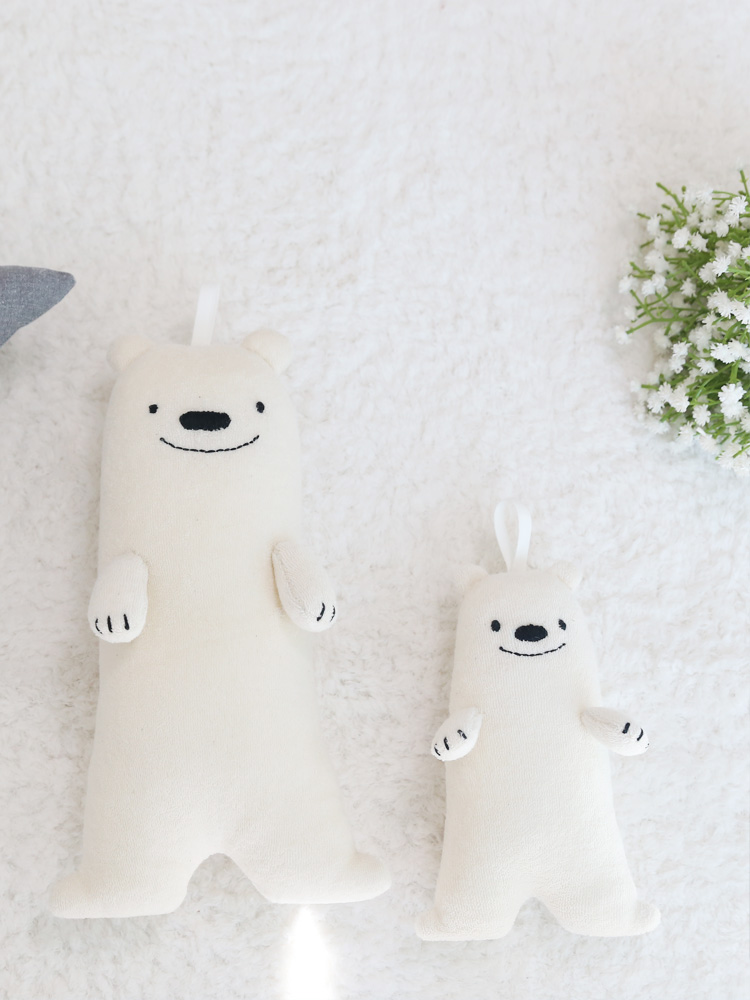 [DIY]오가닉 폴라베어 애착 인형 만들기 태교바느질 - 상세 이미지 5