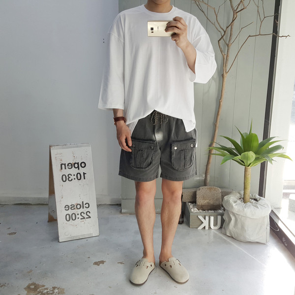 <b><p>pocket Washing man Bend Cargo orts Pt 4 5</p></b><b><p>ポケット ウォッシング 男 バンディ カーゴショーツ 4部 5部 コーネート 夏</p></b><br /><br /><p align='center'>