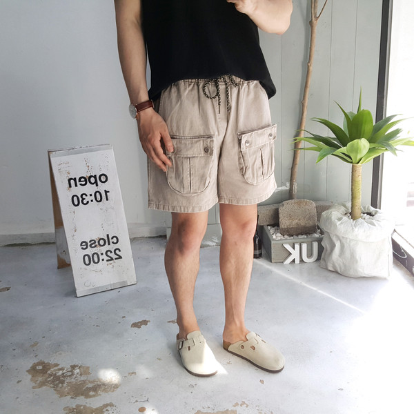 <b><p>pocket Washing man Bend Cargo orts Pt 4 5</p></b><b><p>ポケット ウォッシング 男 バンディ カーゴショーツ 4部 5部 コーネート 夏</p></b><br /><br /><p align='center'>
