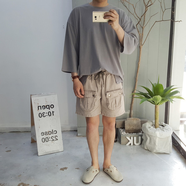 <b><p>pocket Washing man Bend Cargo orts Pt 4 5</p></b><b><p>ポケット ウォッシング 男 バンディ カーゴショーツ 4部 5部 コーネート 夏</p></b><br /><br /><p align='center'>