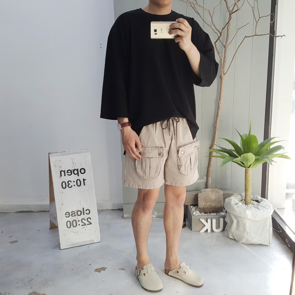 <b><p>pocket Washing man Bend Cargo orts Pt 4 5</p></b><b><p>ポケット ウォッシング 男 バンディ カーゴショーツ 4部 5部 コーネート 夏</p></b><br /><br /><p align='center'>