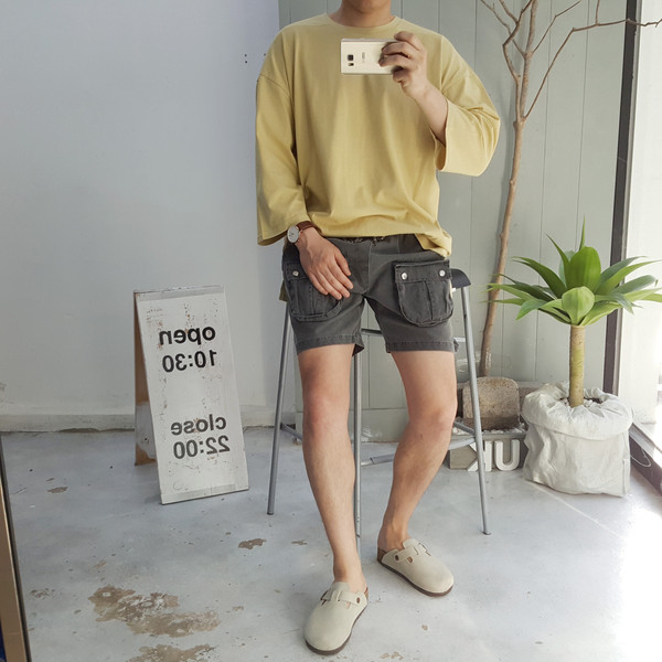 <b><p>pocket Washing man Bend Cargo orts Pt 4 5</p></b><b><p>ポケット ウォッシング 男 バンディ カーゴショーツ 4部 5部 コーネート 夏</p></b><br /><br /><p align='center'>