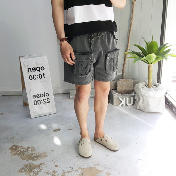 <b><p>pocket Washing man Bend Cargo orts Pt 4 5</p></b><b><p>ポケット ウォッシング 男 バンディ カーゴショーツ 4部 5部 コーネート 夏</p></b><br /><br /><p align='center'>