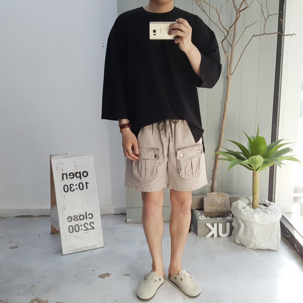 <b><p>pocket Washing man Bend Cargo orts Pt 4 5</p></b><b><p>ポケット ウォッシング 男 バンディ カーゴショーツ 4部 5部 コーネート 夏</p></b><br /><br /><p align='center'>