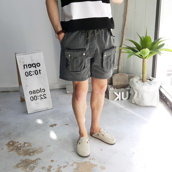 <b><p>pocket Washing man Bend Cargo orts Pt 4 5</p></b><b><p>ポケット ウォッシング 男 バンディ カーゴショーツ 4部 5部 コーネート 夏</p></b><br /><br /><p align='center'>