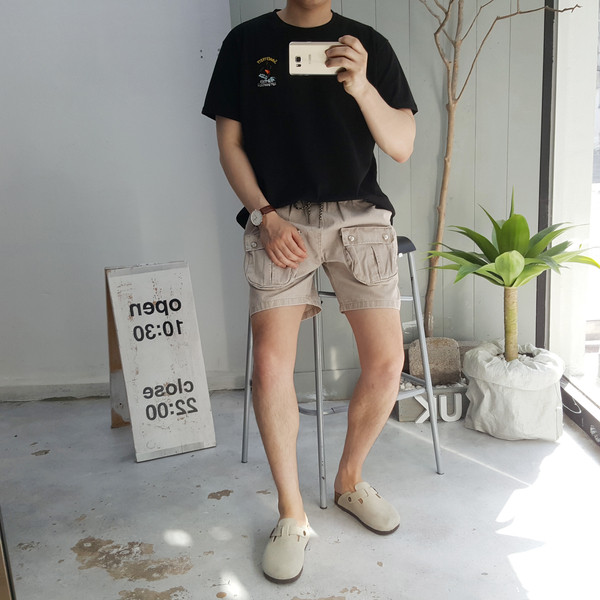 <b><p>pocket Washing man Bend Cargo orts Pt 4 5</p></b><b><p>ポケット ウォッシング 男 バンディ カーゴショーツ 4部 5部 コーネート 夏</p></b><br /><br /><p align='center'>