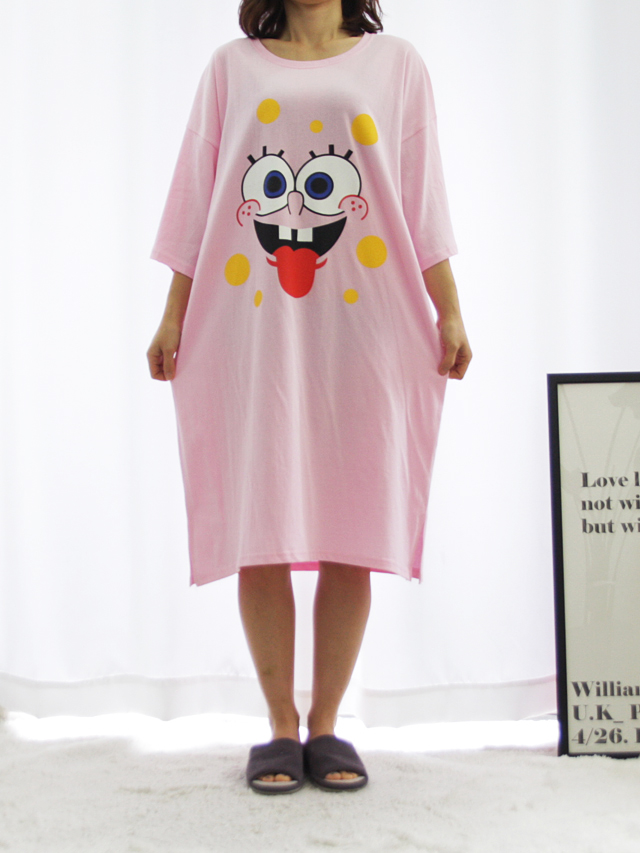 <b><p>pajamas one piece Homeware smile Fa</p></b><b><p>パジャマ ワンピース ホームウェア スマイル 純綿</p></b><br /><br /><p align='center'>