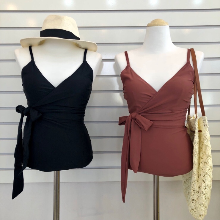 <b><p>ribbon Mokini swimsuit Wrap dress Rby Rorts</p></b><b><p>リボン モノキニ 水着 ラップワンピース レプビ リゾートルック ビーチ コーディネ</p></b><br /><br /><p align='center'>