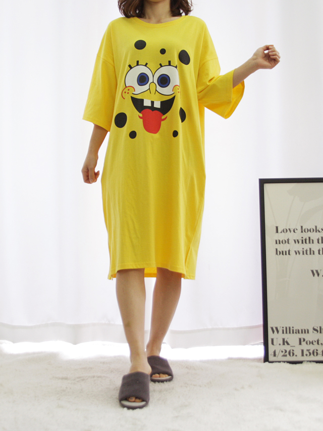 <b><p>pajamas one piece Homeware smile Fa</p></b><b><p>パジャマ ワンピース ホームウェア スマイル 純綿</p></b><br /><br /><p align='center'>