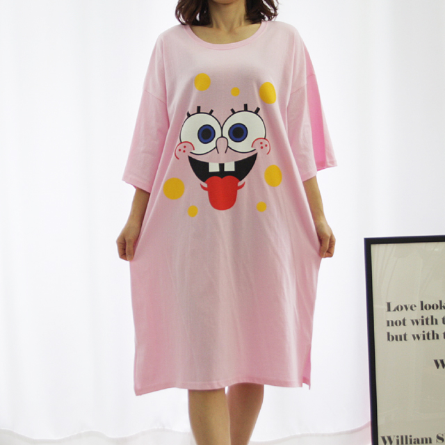 <b><p>pajamas one piece Homeware smile Fa</p></b><b><p>パジャマ ワンピース ホームウェア スマイル 純綿</p></b><br /><br /><p align='center'>