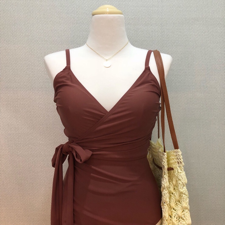 <b><p>ribbon Mokini swimsuit Wrap dress Rby Rorts</p></b><b><p>リボン モノキニ 水着 ラップワンピース レプビ リゾートルック ビーチ コーディネ</p></b><br /><br /><p align='center'>