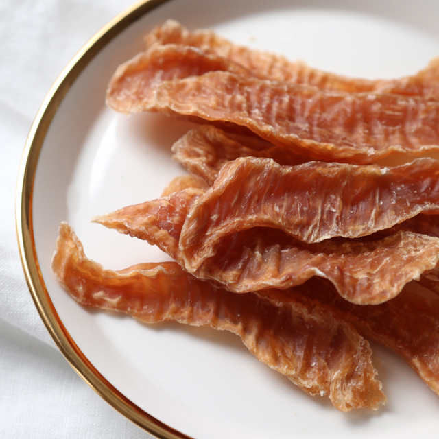 [영양언니] 닭가슴살육포 대용량 200g 강아지 수제 간식