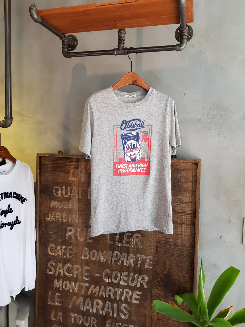 <b><p>Skull Lettering round Short sleeves T-shi</p></b><b><p>スカル レタリング ラウンド 半袖 Tシャツ ユニークルックコーディネート 20デルク</p></b><br /><br /><p align='center'>