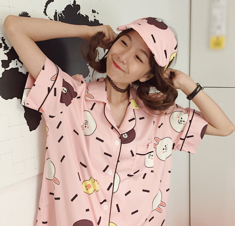 <b><p>cutie Character pajamas set pty Frndship</p></b><b><p>耳詠 キャラクター パジャマ セット パーティー 友情 秋 長袖</p></b><br /><br /><p align='center'>